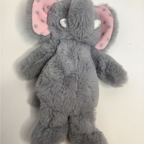 World's Softest Plush Gray Elephant Stars Ears Stuffed Animal Baby Lovey 10” - Picture 3 of 6